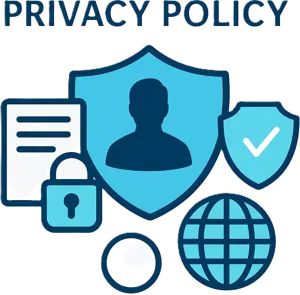 Icon representing privacy policy, cookies, and data protection on the Star Mobility Tenerife website.